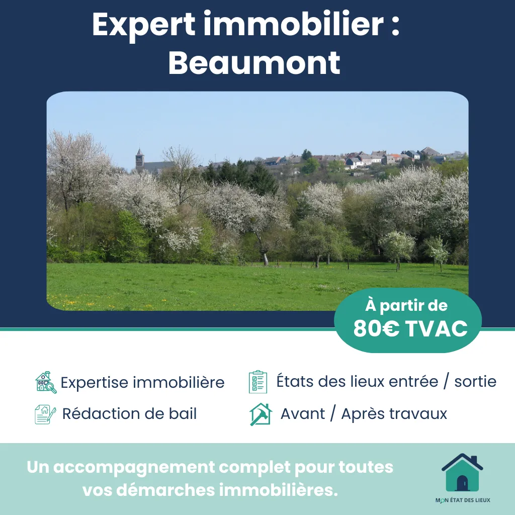 Expert immobilier à Beaumont – État des lieux d’entrée et de sortie