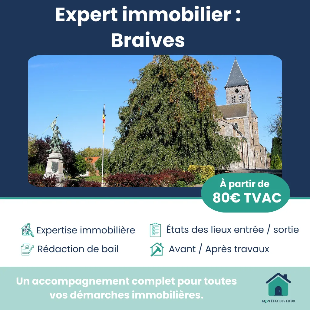 Expert immobilier à Braives – États des lieux et accompagnement professionnel