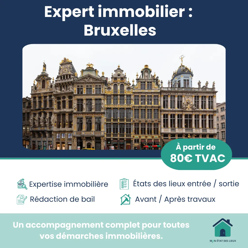 Expert immobilier à Bruxelles – Expertises, baux et accompagnement neutre