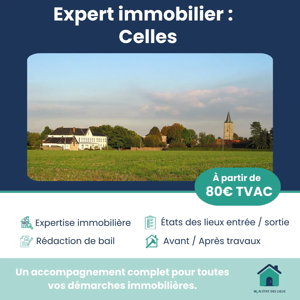 Expert immobilier à Celles – État des lieux d’entrée et de sortie