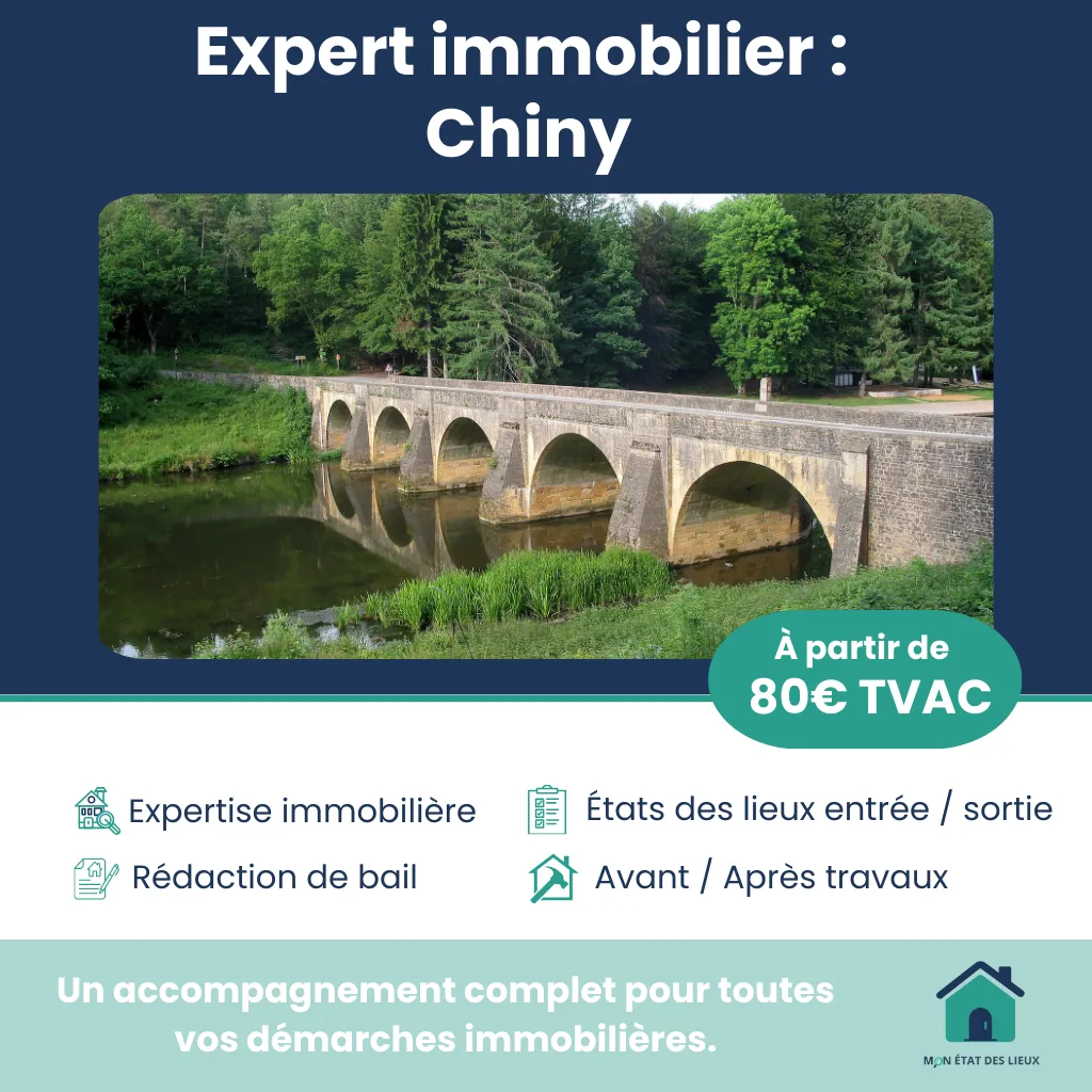 Expert immobilier à Chiny – Rapport neutre et complet dès 80€ TVAC