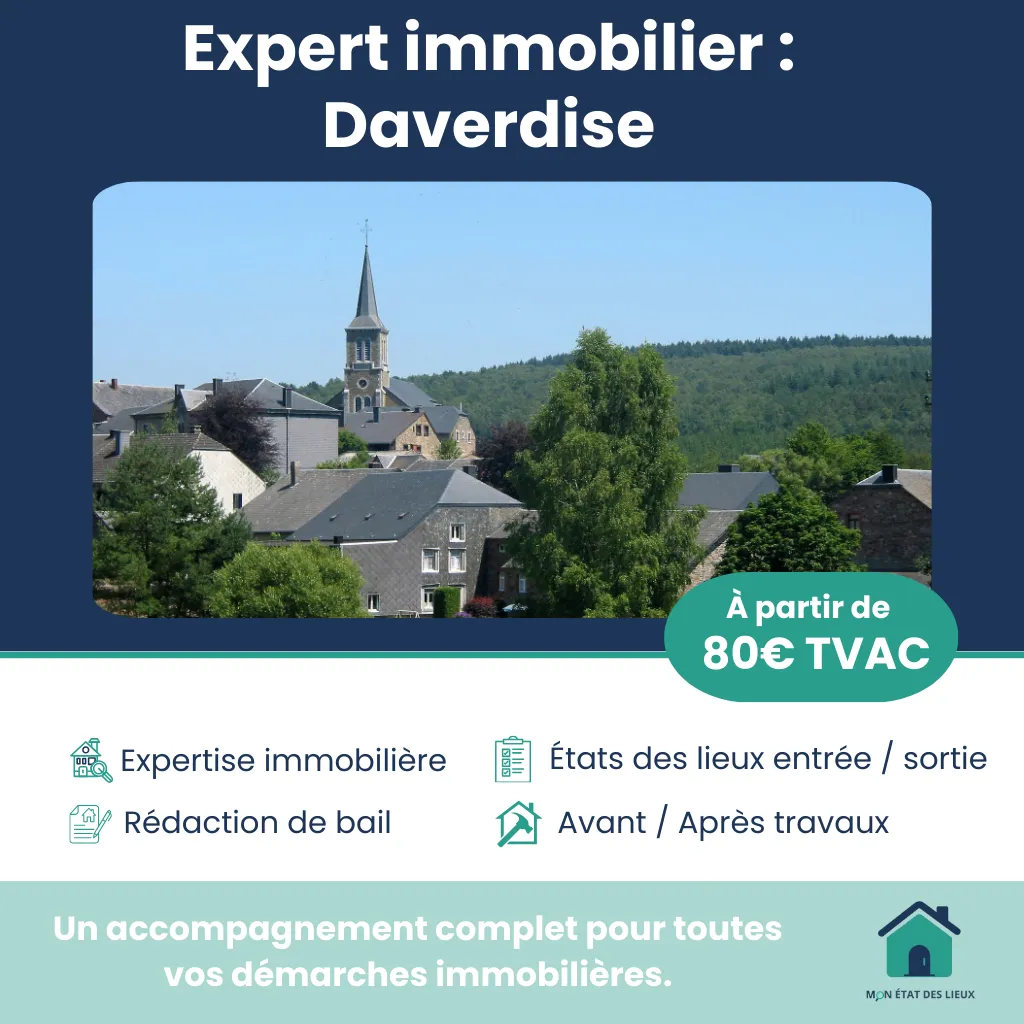 Expert immobilier à Daverdise – Services experts et rédaction de bail