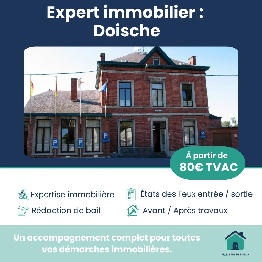 Expert immobilier à Doische – États des lieux et expertises immobilières