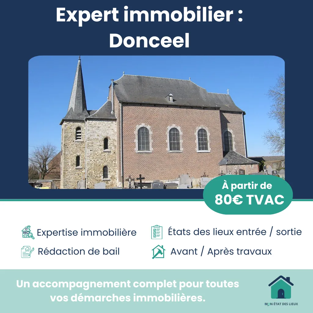 Expert immobilier à Donceel – États des lieux et accompagnement professionnel