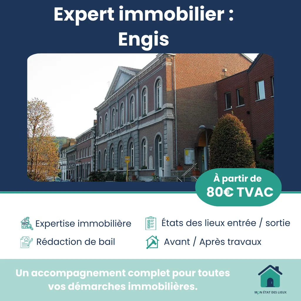 Expert immobilier à Engis – État des lieux, expertises et baux