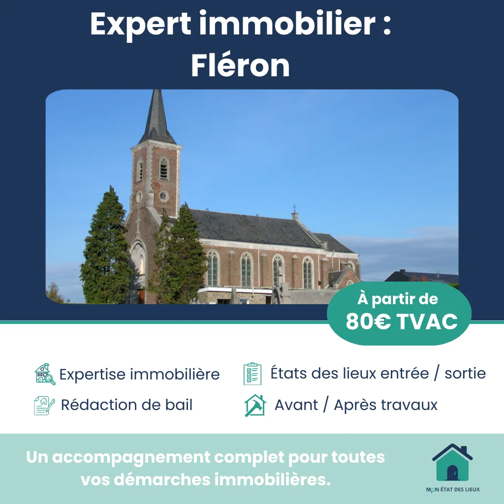 Expert immobilier à Fléron – États des lieux et accompagnement professionnel