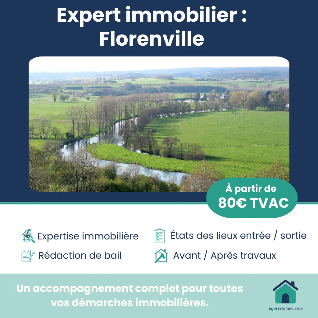 Expert immobilier à Florenville – État des lieux d’entrée, sortie et après travaux