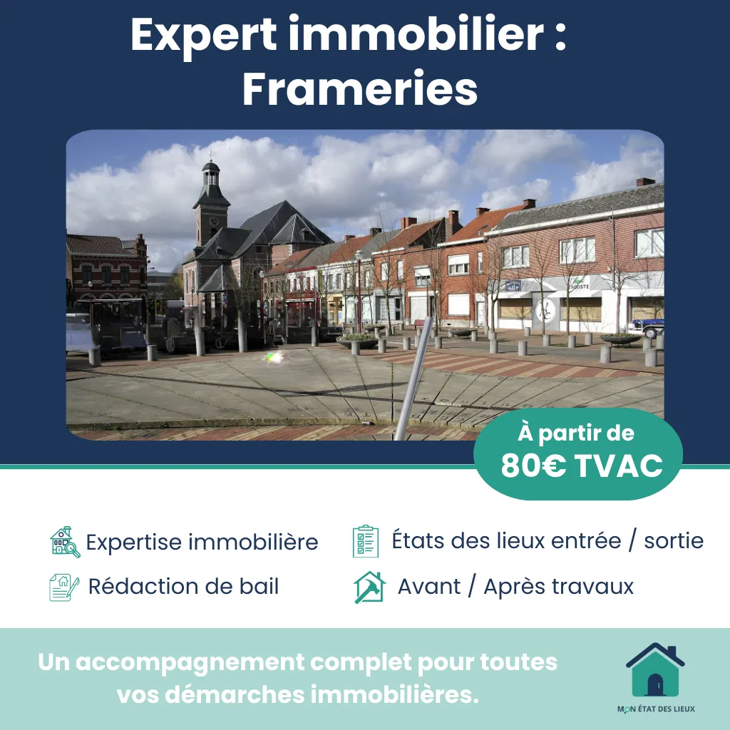 Expert immobilier à Frameries – Prestations complètes et impartiales