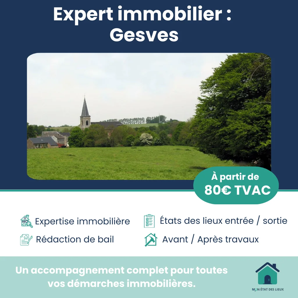 Services immobiliers à Gesves – États des lieux précis et neutres