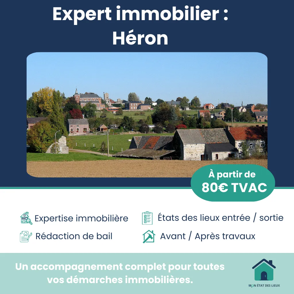 Expert immobilier à Héron – États des lieux et accompagnement professionnel
