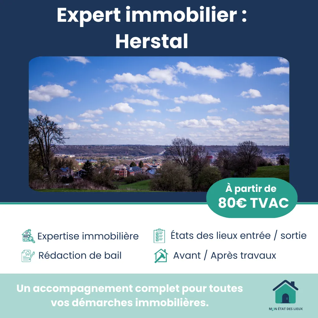 Expert immobilier à Herstal – État des lieux, expertises et baux