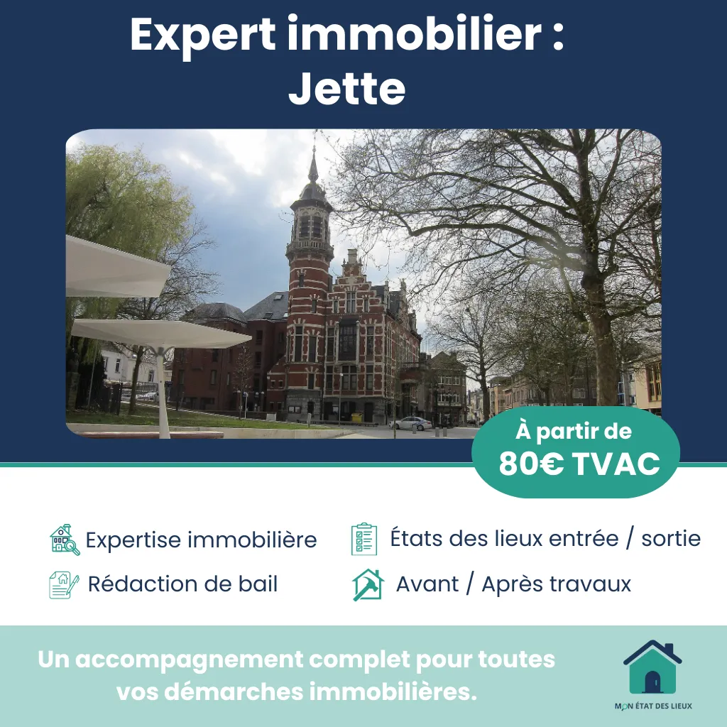 Expert immobilier à Jette – Service rapide et précis dès 80€ TVAC