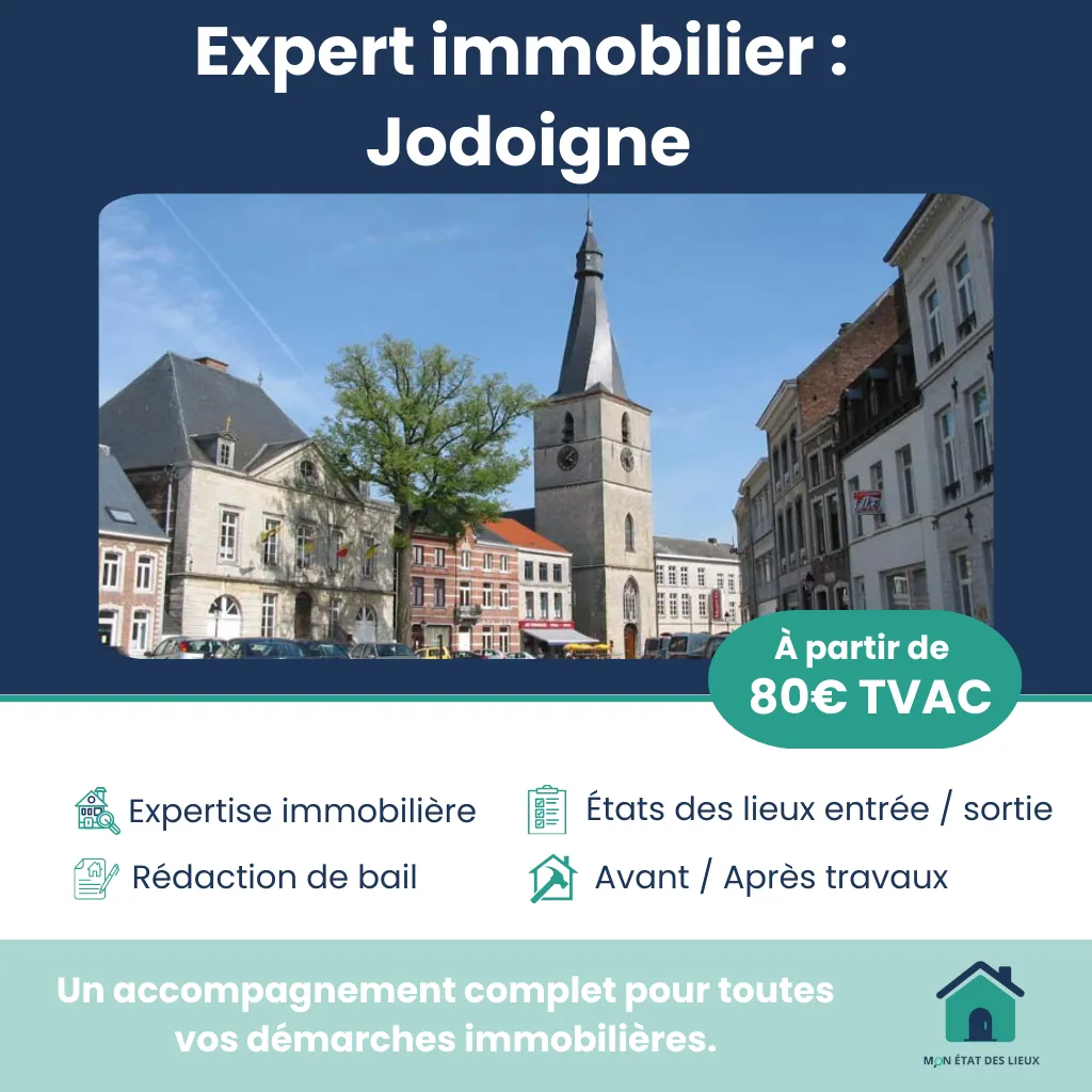 Expert immobilier à Jodoigne – États des lieux professionnels et rapides