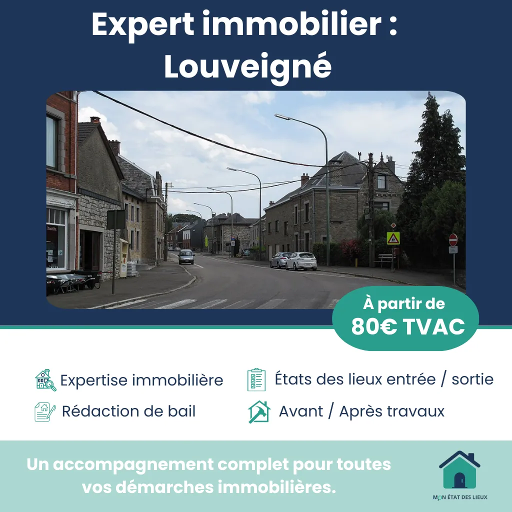 Expert immobilier à Louveigné – États des lieux et accompagnement professionnel