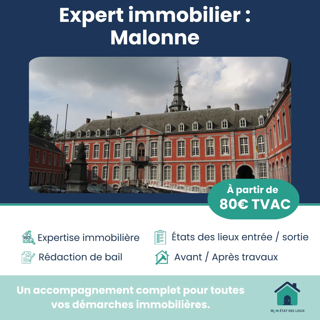 Expert immobilier à Malonne – États des lieux et expertises