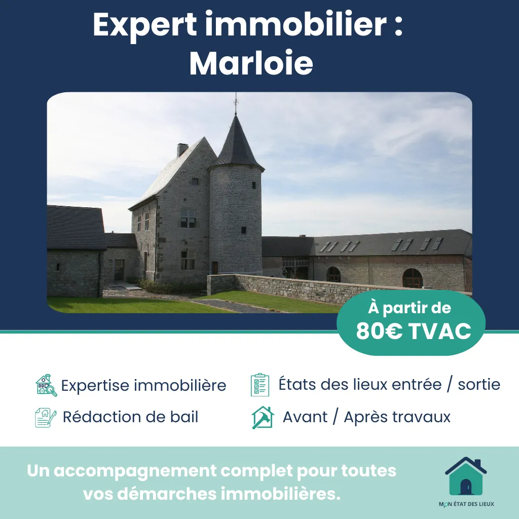 Expert immobilier à Marloie – Rapport neutre et complet dès 80€ TVAC