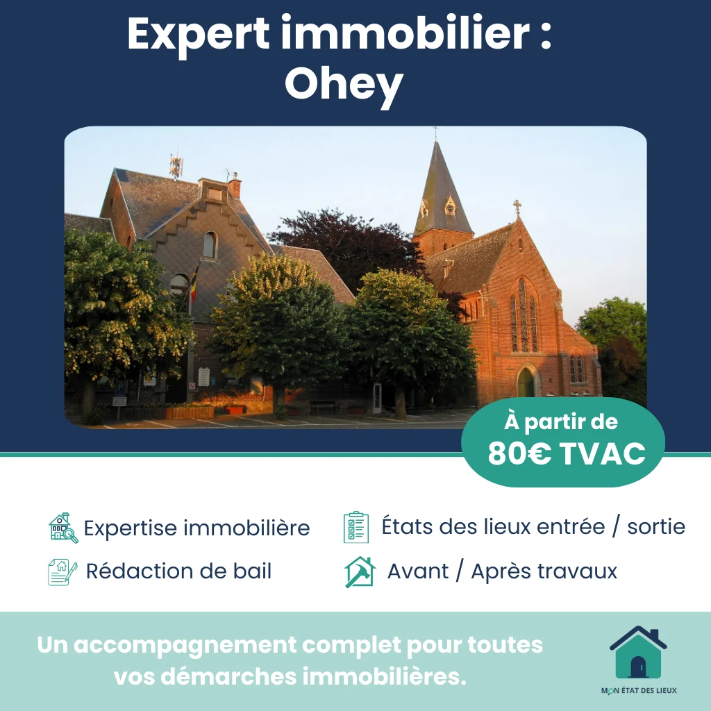 Expertises et états des lieux à Ohey – Service professionnel