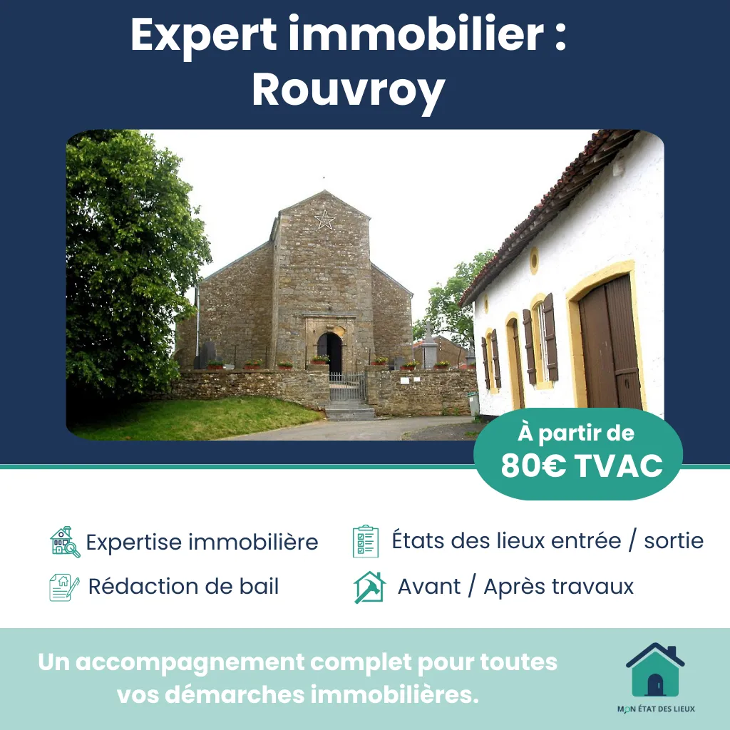 Expert immobilier à Rouvroy – Services experts et rédaction de bail