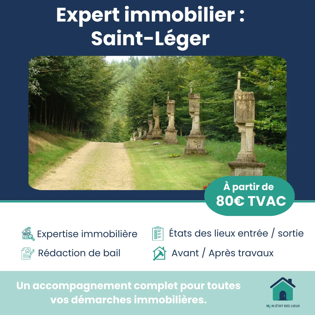 Expert immobilier à Saint-Léger – État des lieux d’entrée, sortie et après travaux