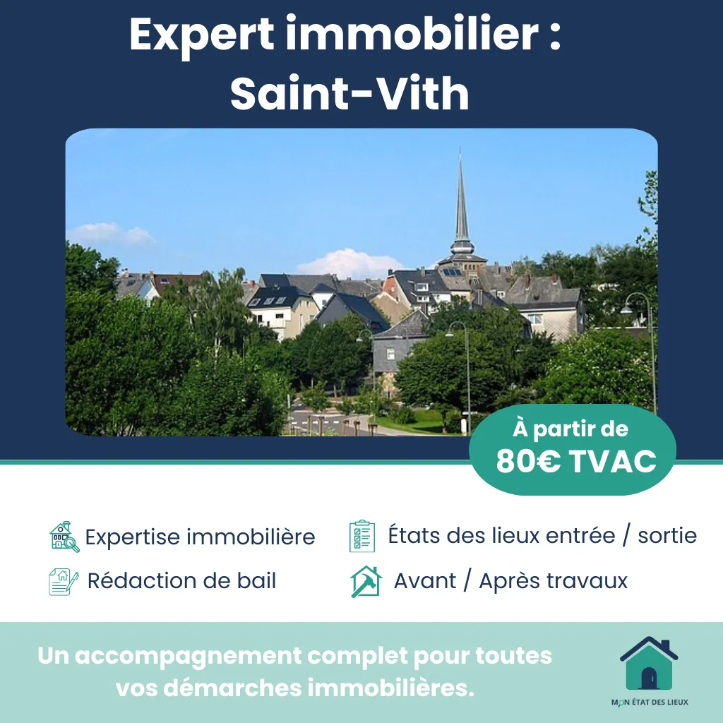 Expert immobilier à Saint-Vith – État des lieux, expertises et baux