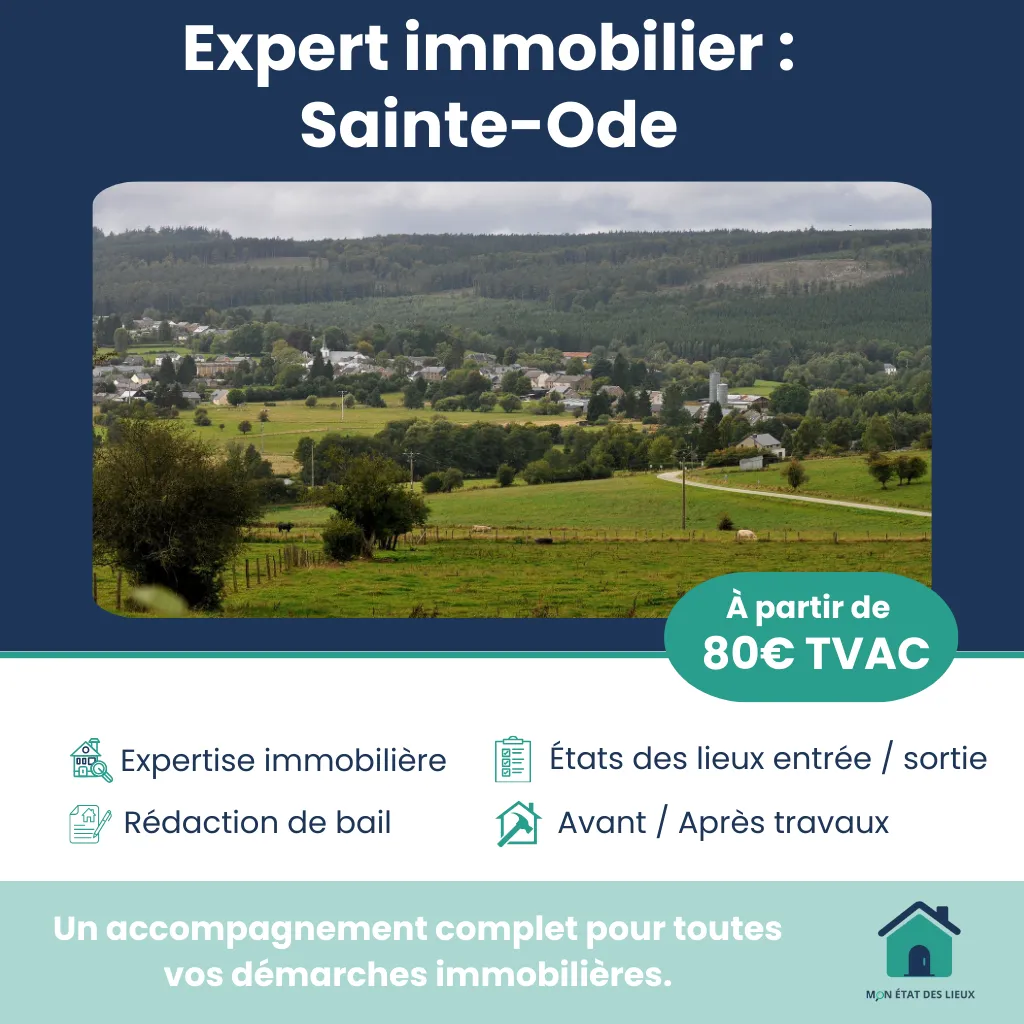 Expert immobilier à Sainte-Ode – Services experts et rédaction de bail