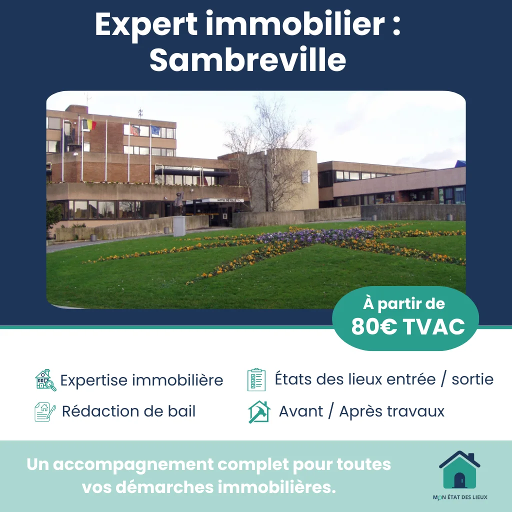 Expert immobilier à Sambreville – États des lieux et baux
