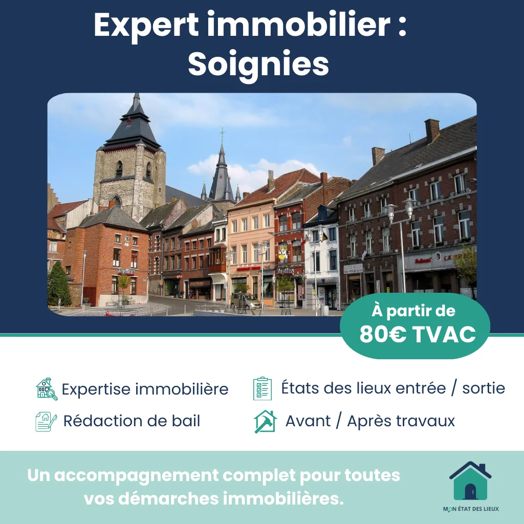 Expert immobilier à Soignies – États des lieux et accompagnement sur mesure
