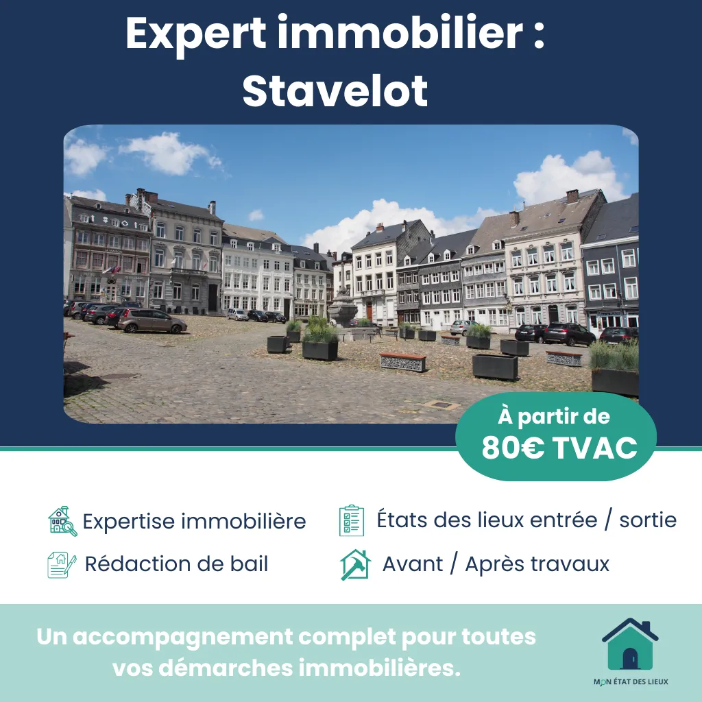 Expert immobilier à Stavelot – État des lieux, expertises et baux