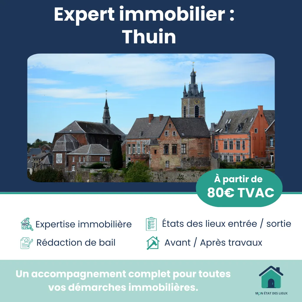 Expert immobilier à Thuin – Services fiables pour vos états des lieux