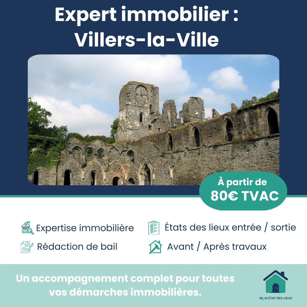 Expert immobilier à Villers-la-Ville – Service complet pour vos démarches locatives