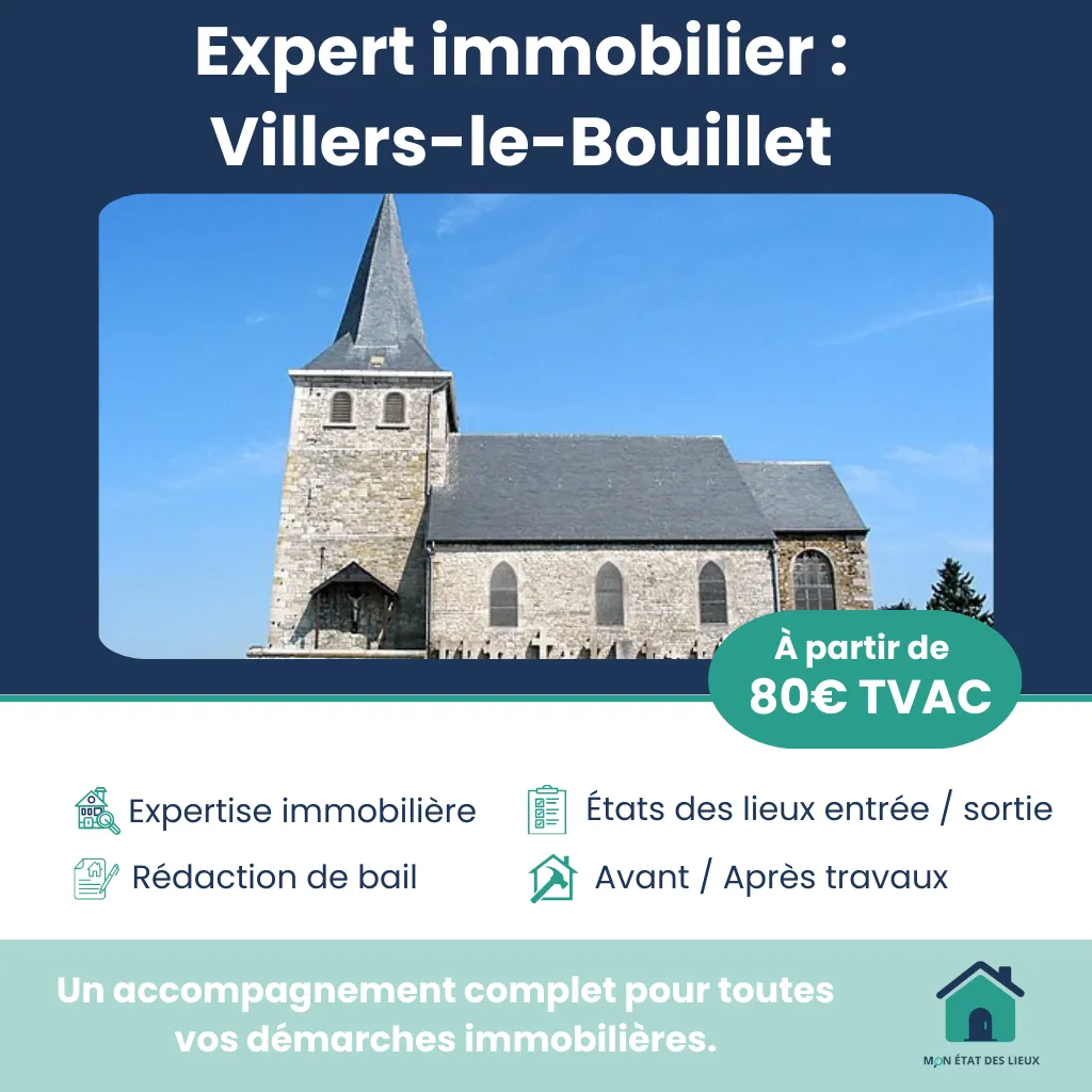 Expert immobilier à Villers-le-Bouillet – État des lieux, expertises et baux