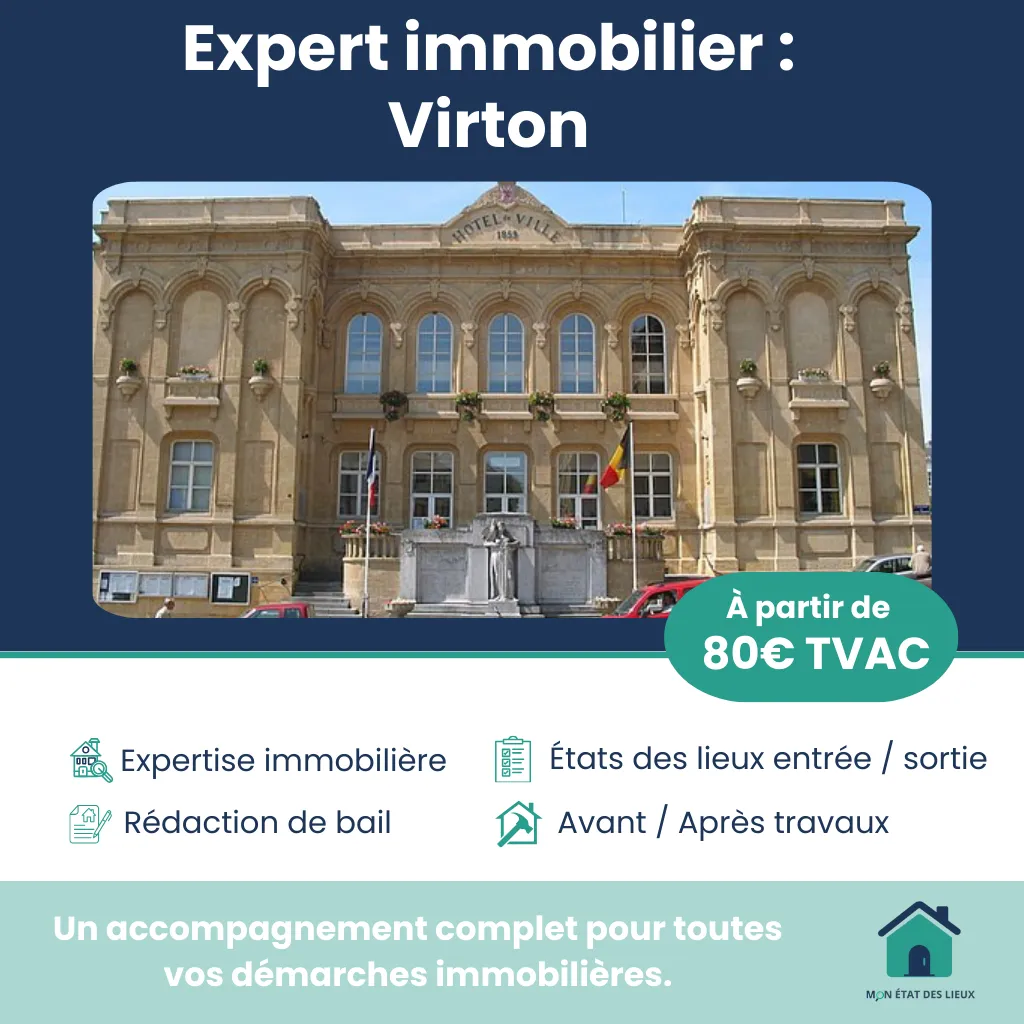 Expert immobilier à Virton – Rapport neutre et complet dès 80€ TVAC