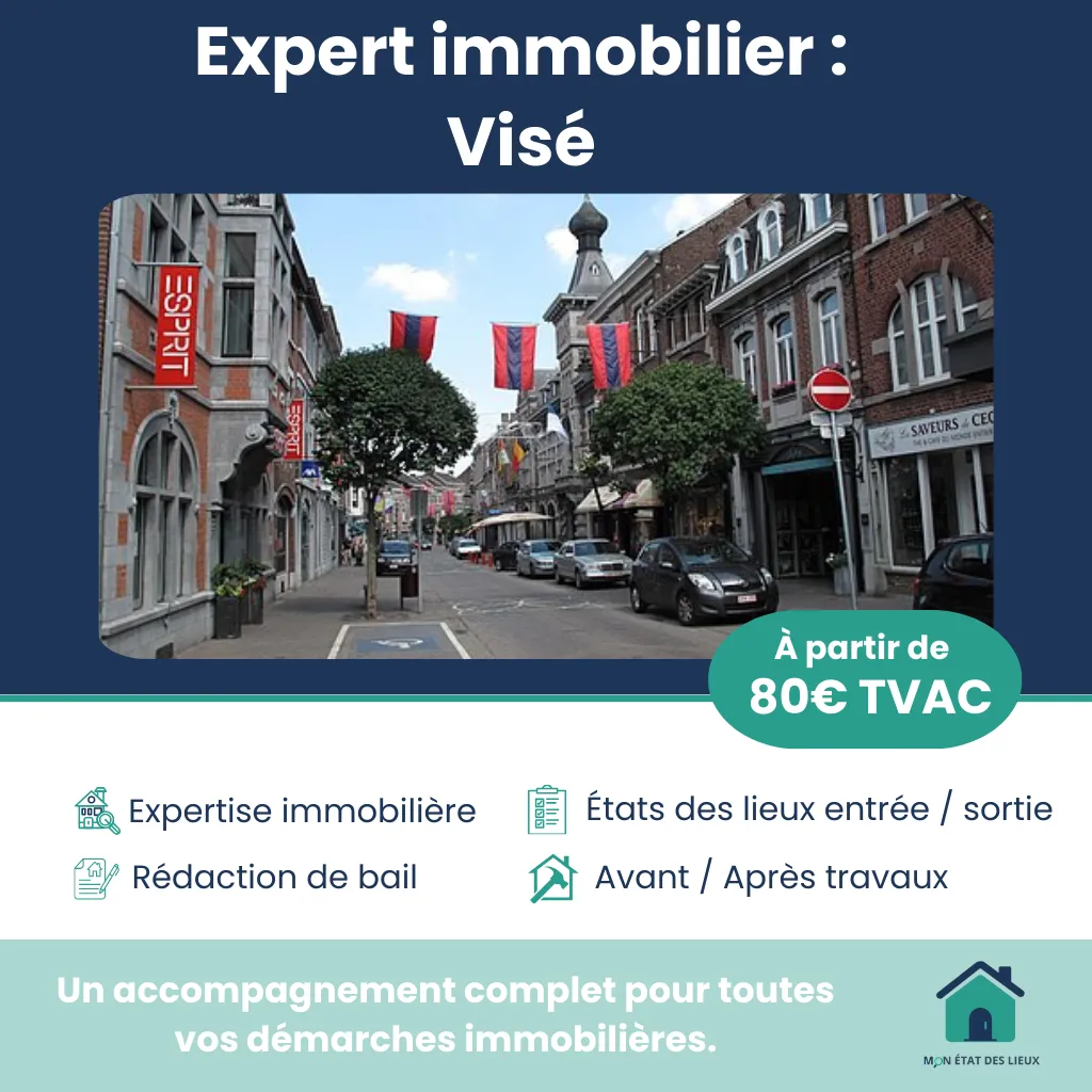 Expert immobilier à Visé – États des lieux et accompagnement professionnel