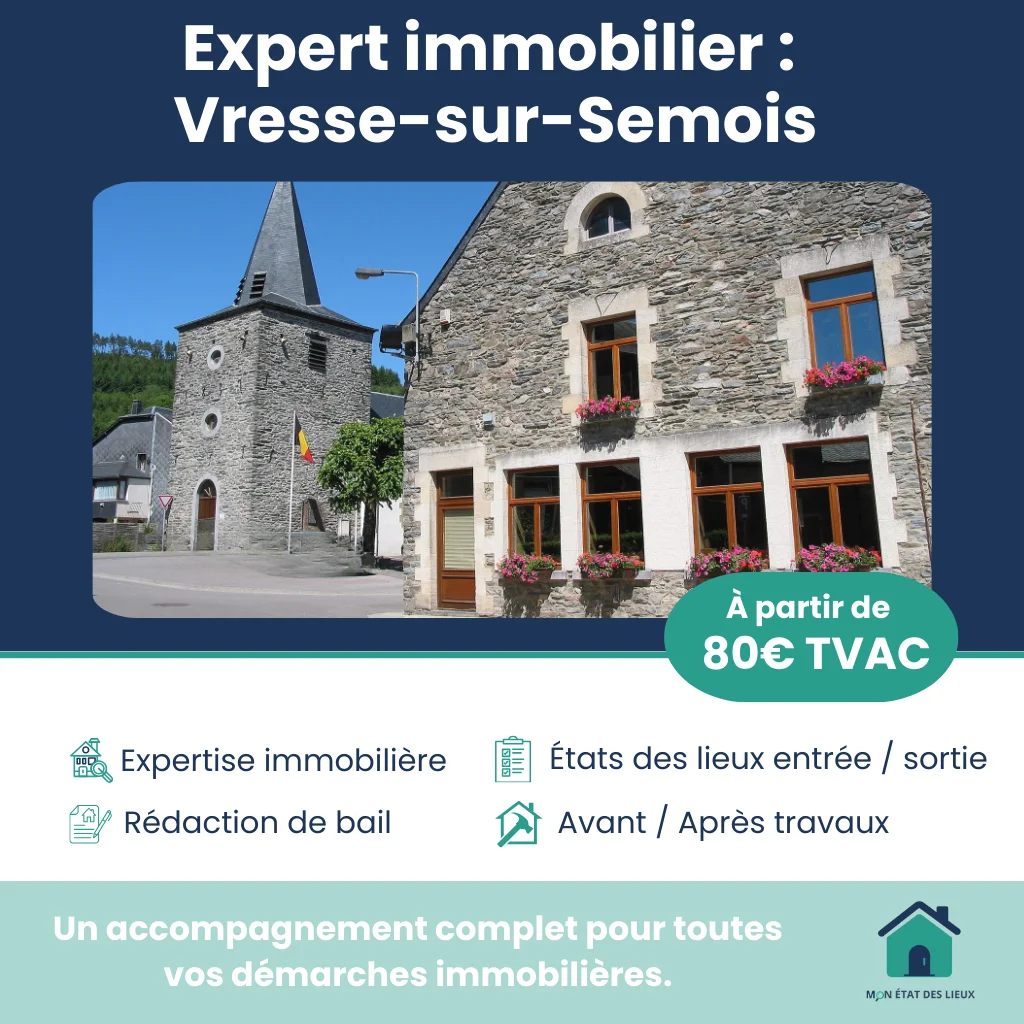 Services immobiliers à Vresse-sur-Semois – États des lieux précis et neutres