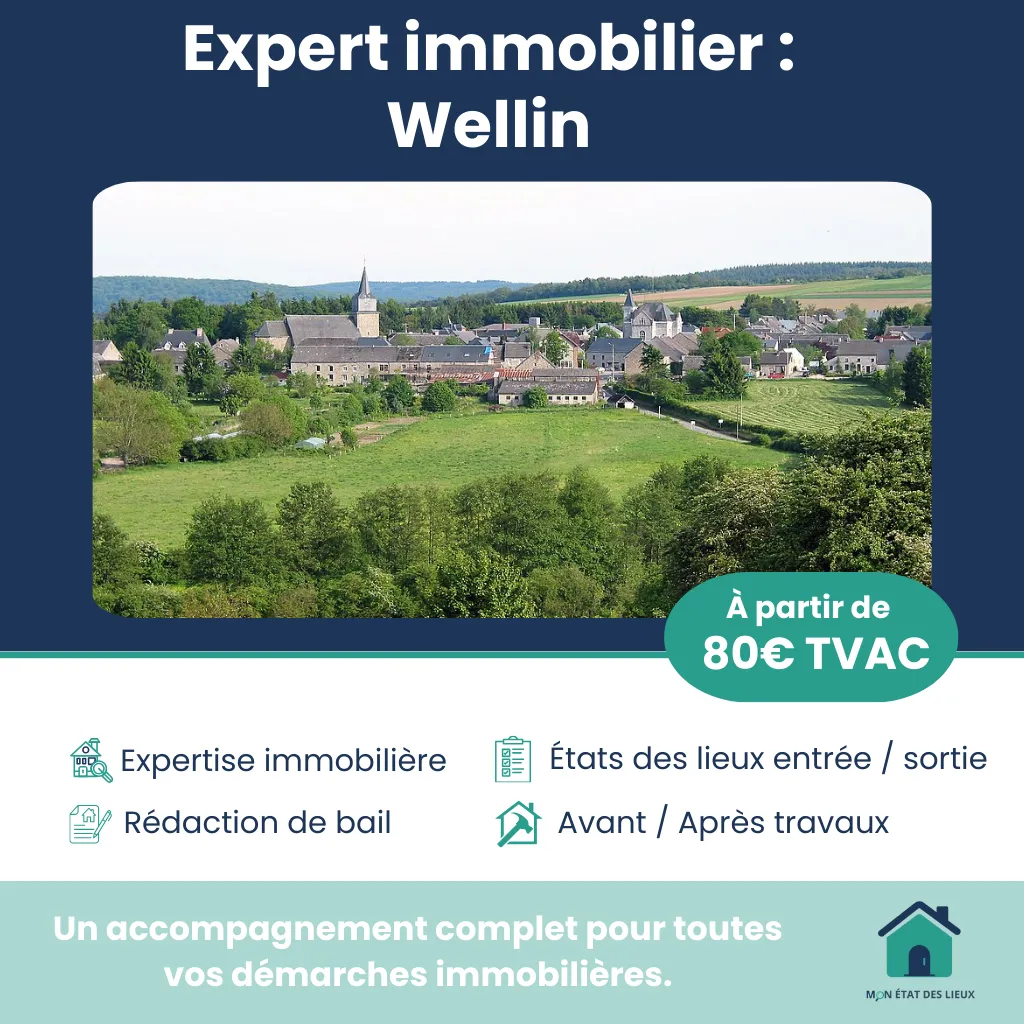 Expert immobilier à Wellin – Rapport neutre et complet dès 80€ TVAC