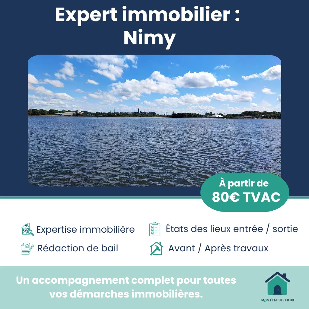 Expert immobilier à Nimy – Inspection immobilière rigoureuse dès 80€ TVAC