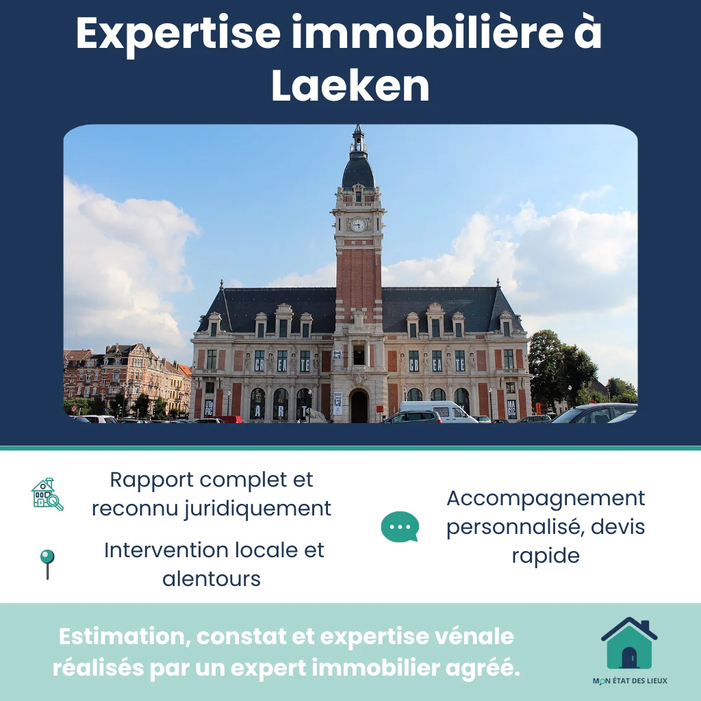 Expert immobilier à Laeken – Évaluations, constats et expertises reconnues juridiquement