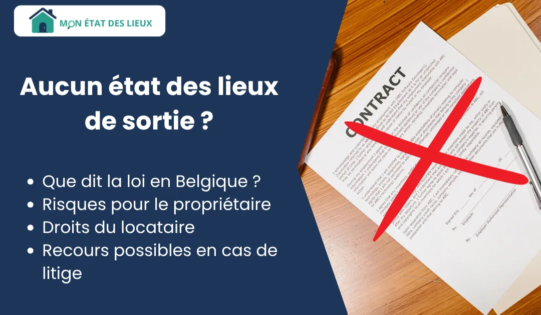 Absence état des lieux de sortie : conséquences pour le bailleur et le locataire en fin de bail.