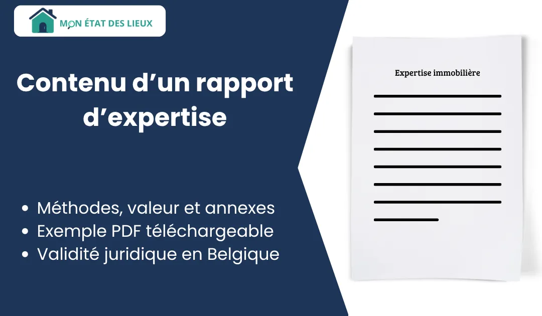 Un rapport d’expertise immobilière détaillé avec photos, plans et analyse technique