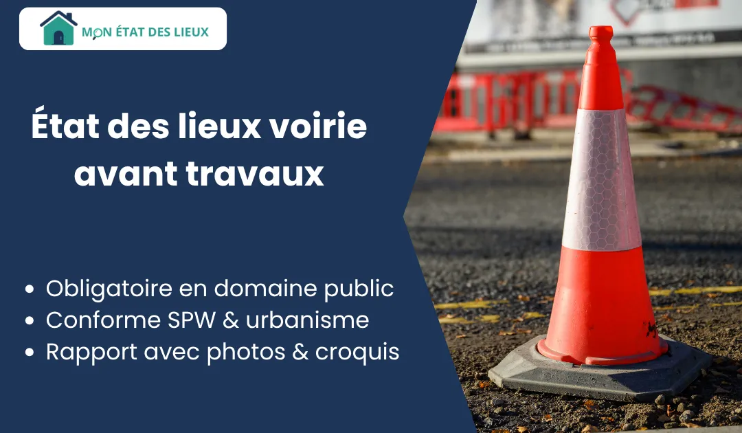 État des lieux avant travaux commune voirie : constat obligatoire des voiries avant un chantier public ou privé