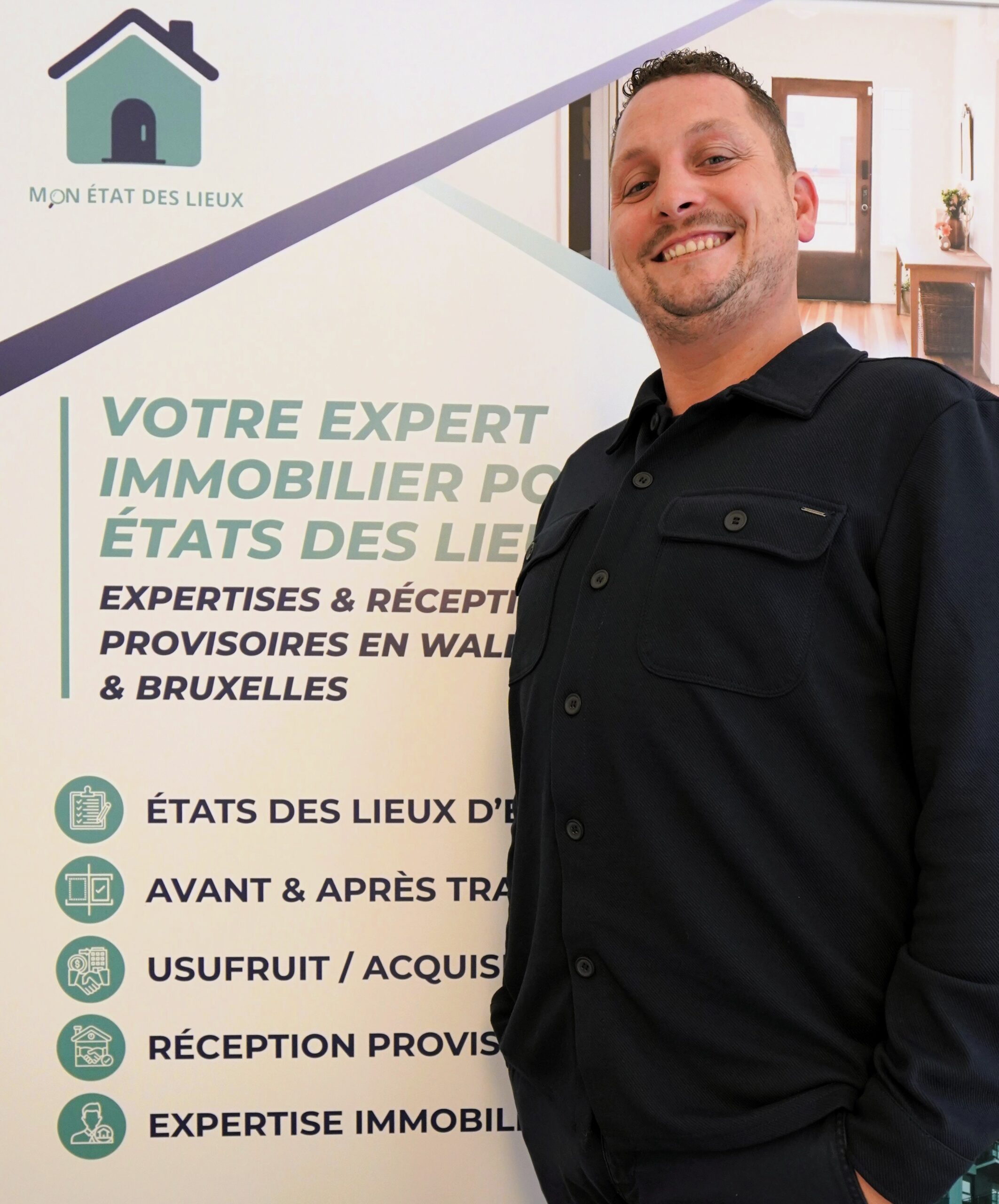 Portrait de Jordane Gilbart, expert immobilier chez Mon État des Lieux