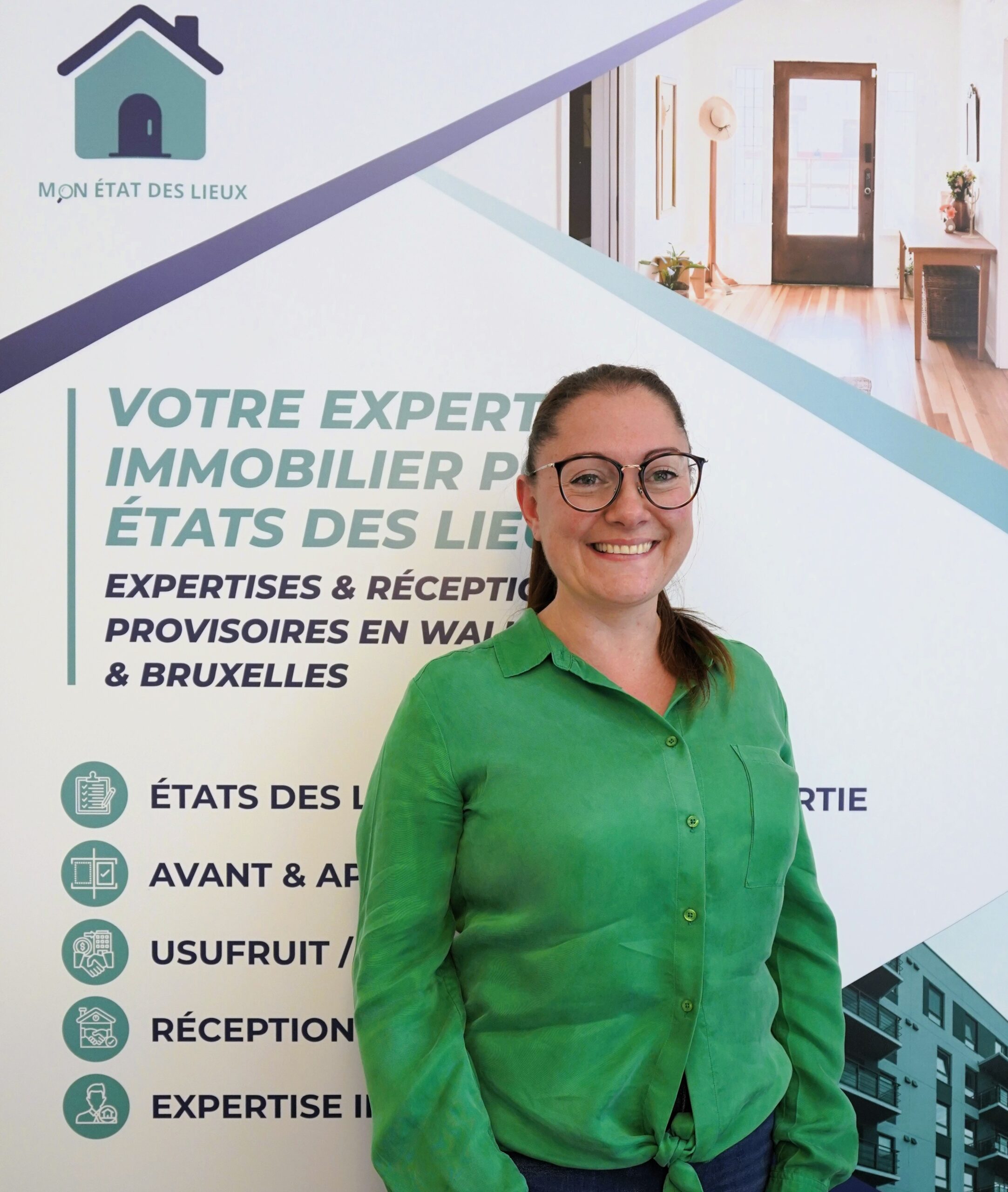 Portrait de Julie Origa, expert immobilier chez Mon État des Lieux