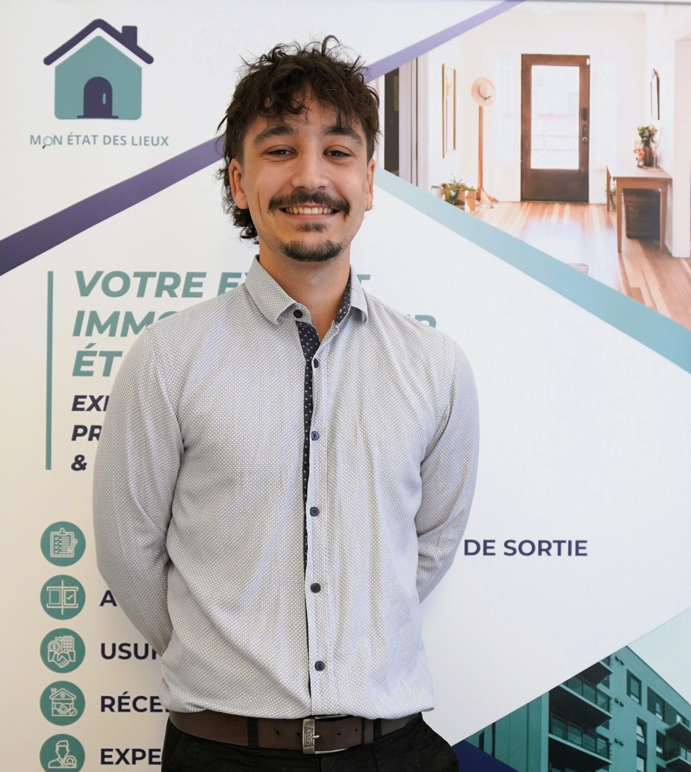 Portrait de Maxence Scorniciel, développeur full stack chez Mon État des Lieux