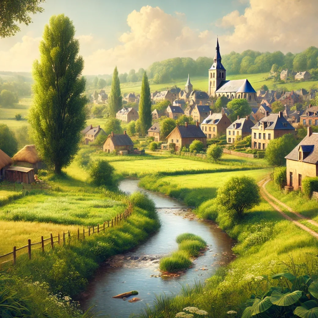 Vue panoramique de Cour-sur-Heure, une belle commune idéale pour réaliser un état des lieux immobilier Cour-sur-Heure fiable et rigoureux.