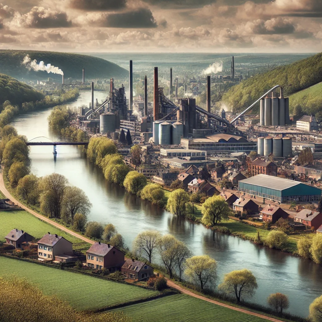 Vue panoramique d'Engis, une belle commune idéale pour réaliser un état des lieux immobilier fiable et rigoureux.