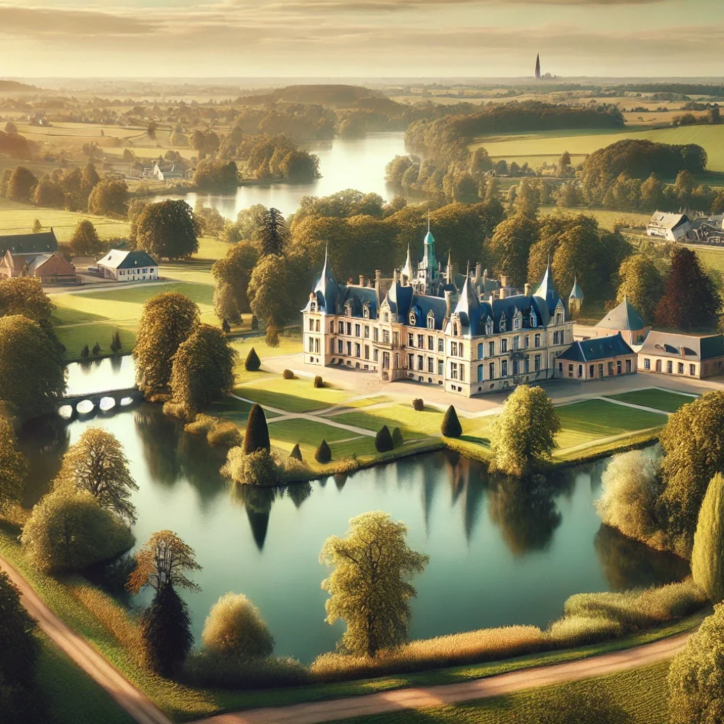 Vue panoramique d'Hélécine, une belle commune idéale pour réaliser un état des lieux Hélécine immobilier fiable et rigoureux.