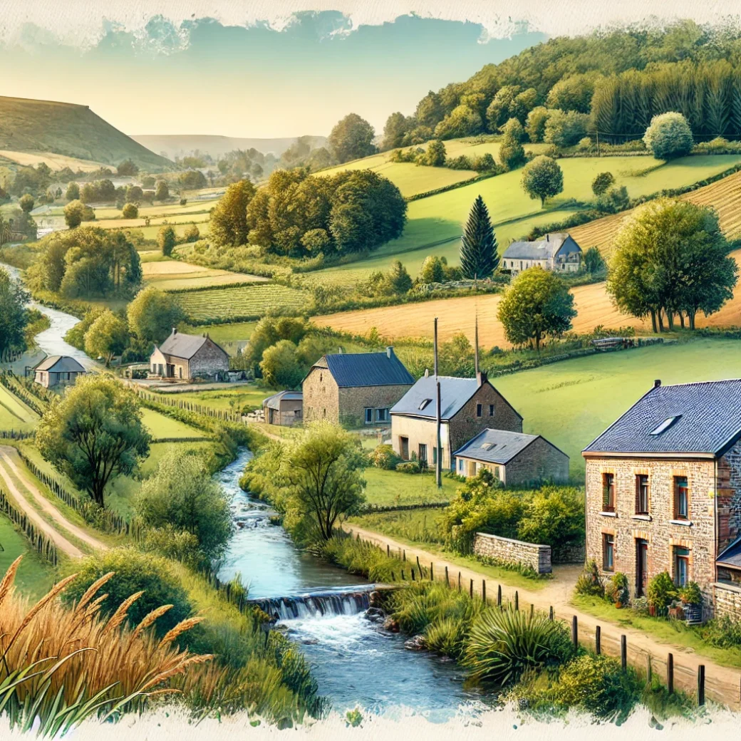 Vue panoramique de Honnelles, une belle commune idéale pour réaliser un état des lieux Honnelles immobilier fiable et rigoureux.