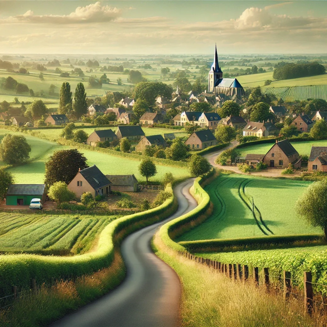 Vue de Jurbise, une belle commune idéale pour un état des lieux Jurbise.