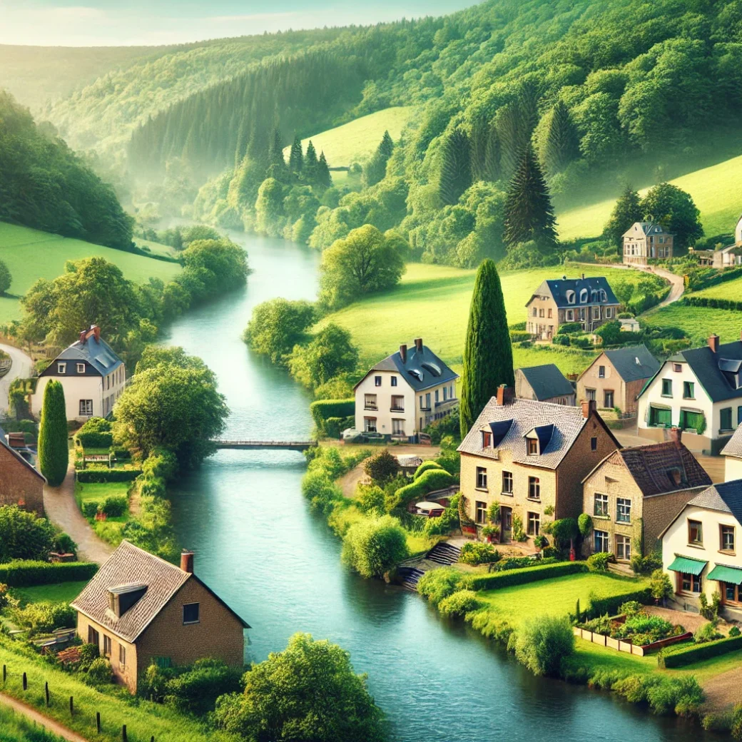 Vue panoramique de Lacuisine, une belle commune idéale pour réaliser un état des lieux Lacuisine immobilier fiable et rigoureux.