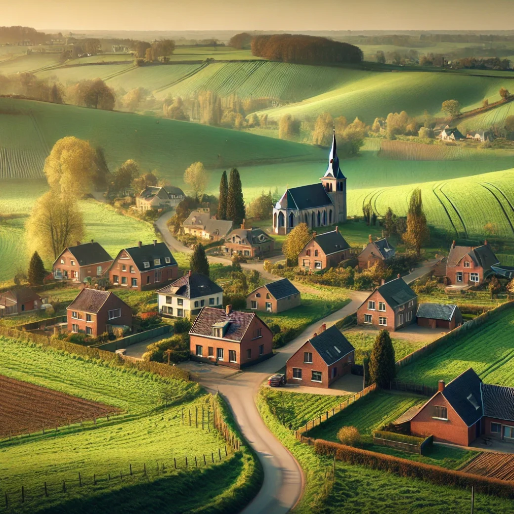 Vue de Lens, une commune idéale pour un état des lieux Lens.